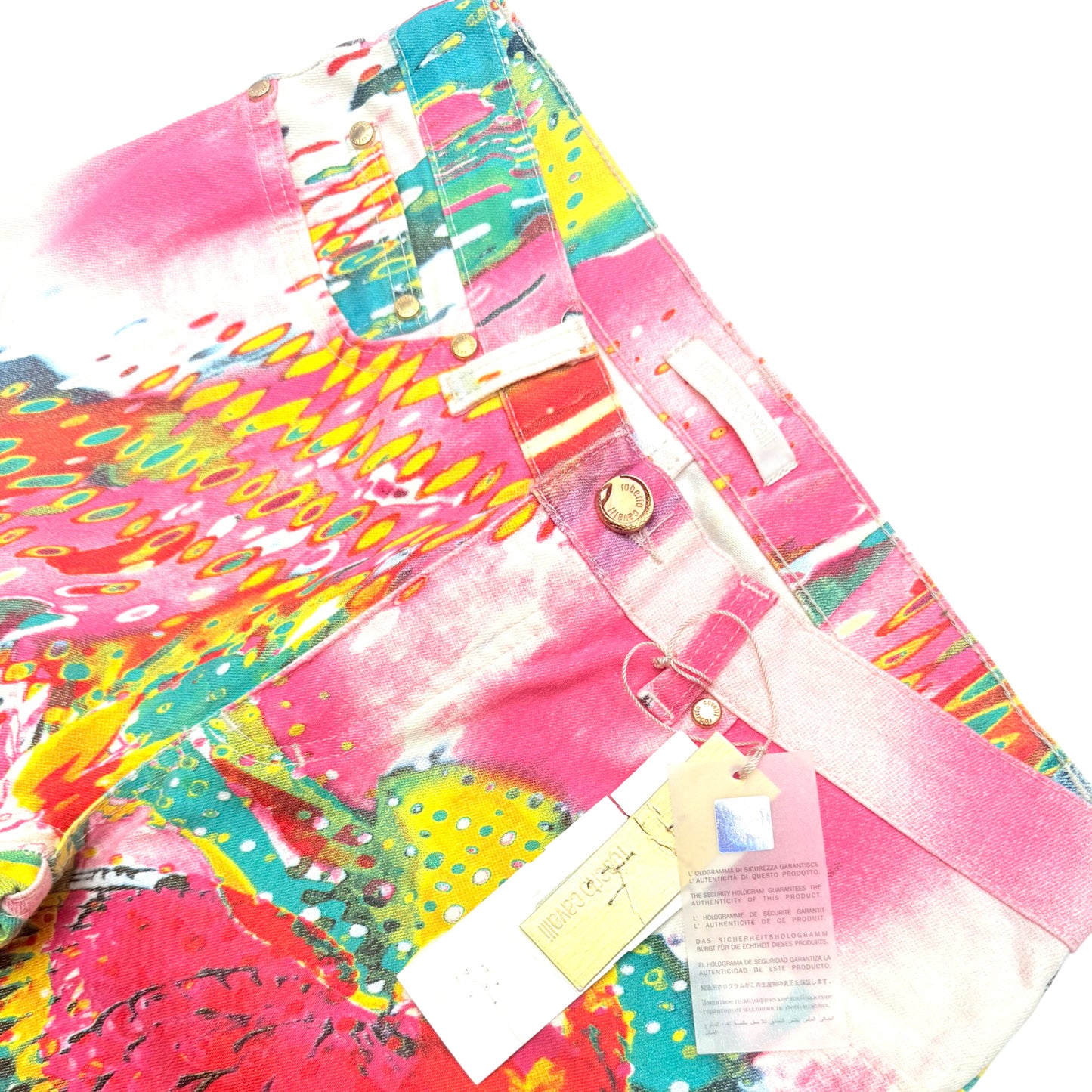 "Parrot" Roberto Cavalli trousers