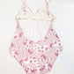 Maillot de bain monogramme rose Dior par Galliano 2005 Cherry Blossom