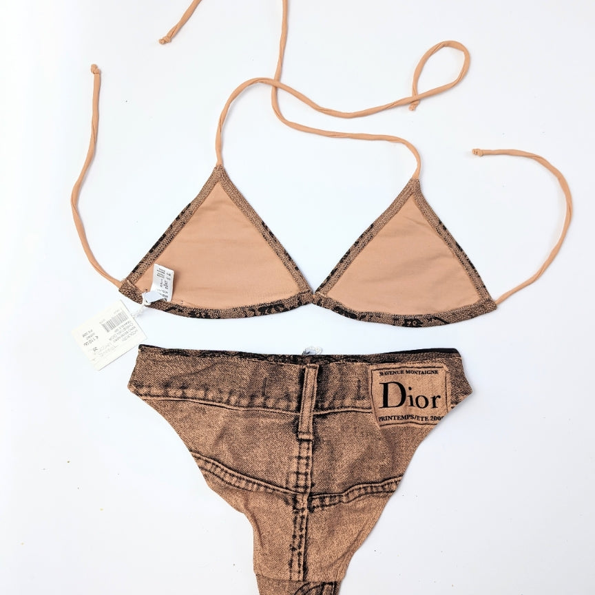 Dior by Galliano swimsuit bikini 2006