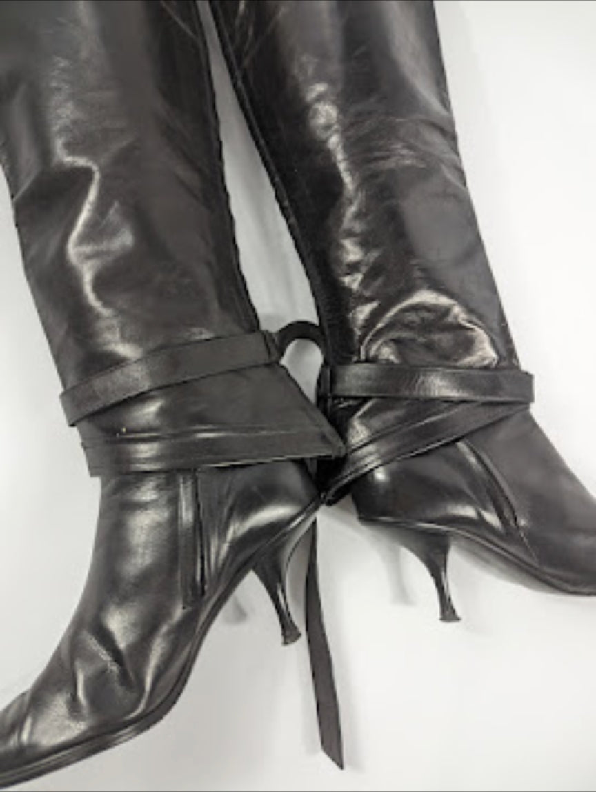 Bottes guêtre Dior par Galliano -EU38|UK5|US6.5