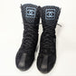 Bottines chanel suede - EU38,5|5,5UK|7,5US