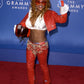 Chanel S/S 2002 Red Leather Jacket