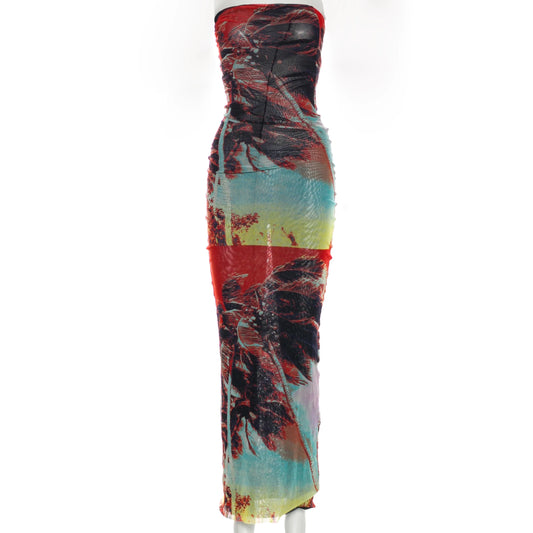 Robe Jean-Paul Gaultier "Koi Tattoo"