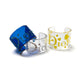 Bracelet manchette bleu Dior par Galliano