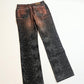 Jeans Cavalli orange délavé - S/M