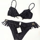 Maillot de bain bikini velour - Peace and Love Dior by Galliano