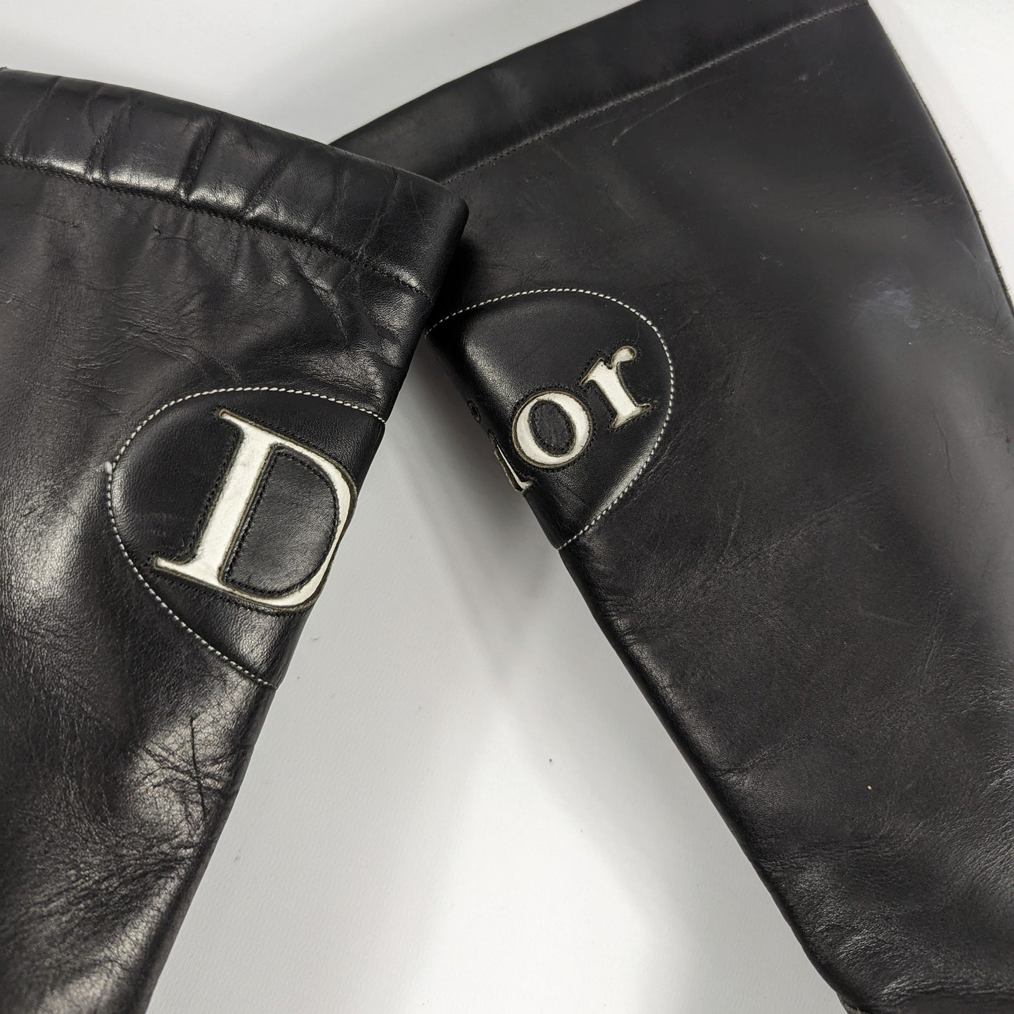 Bottes motard sport Dior par Galliano - EU38 | UK5 | US7