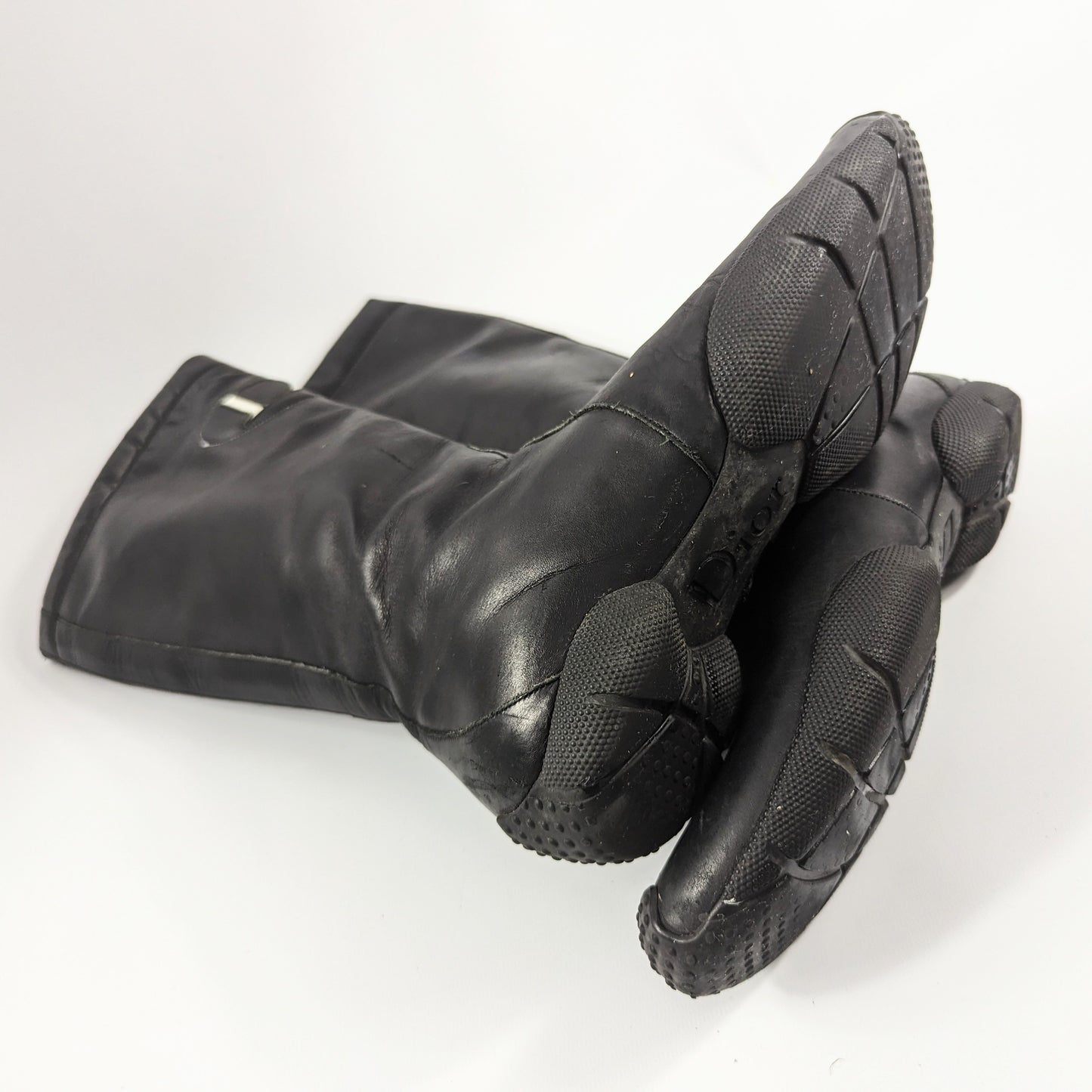 Bottes motard sport Dior par Galliano - EU38 | UK5 | US7