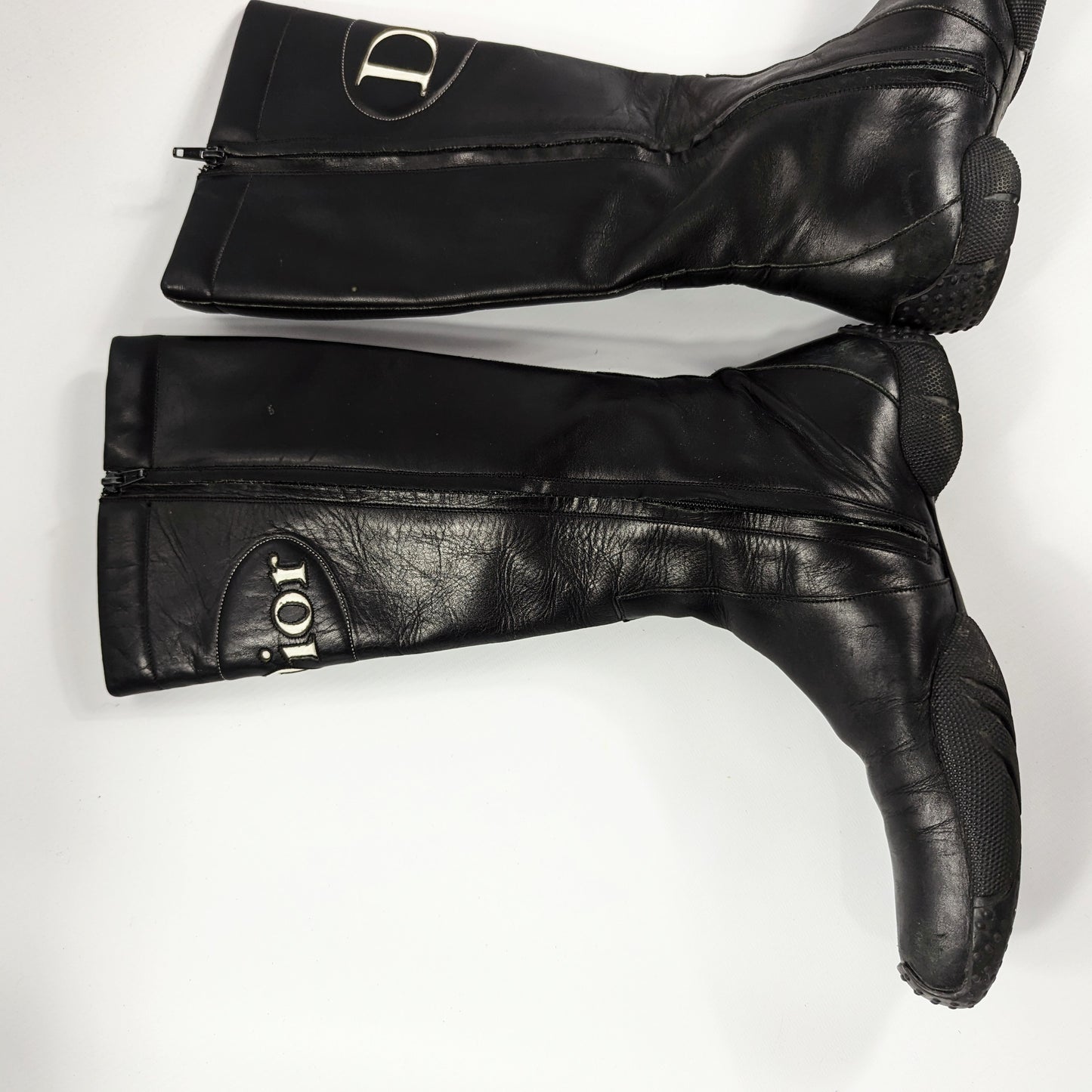 Bottes motard sport Dior par Galliano - EU38 | UK5 | US7