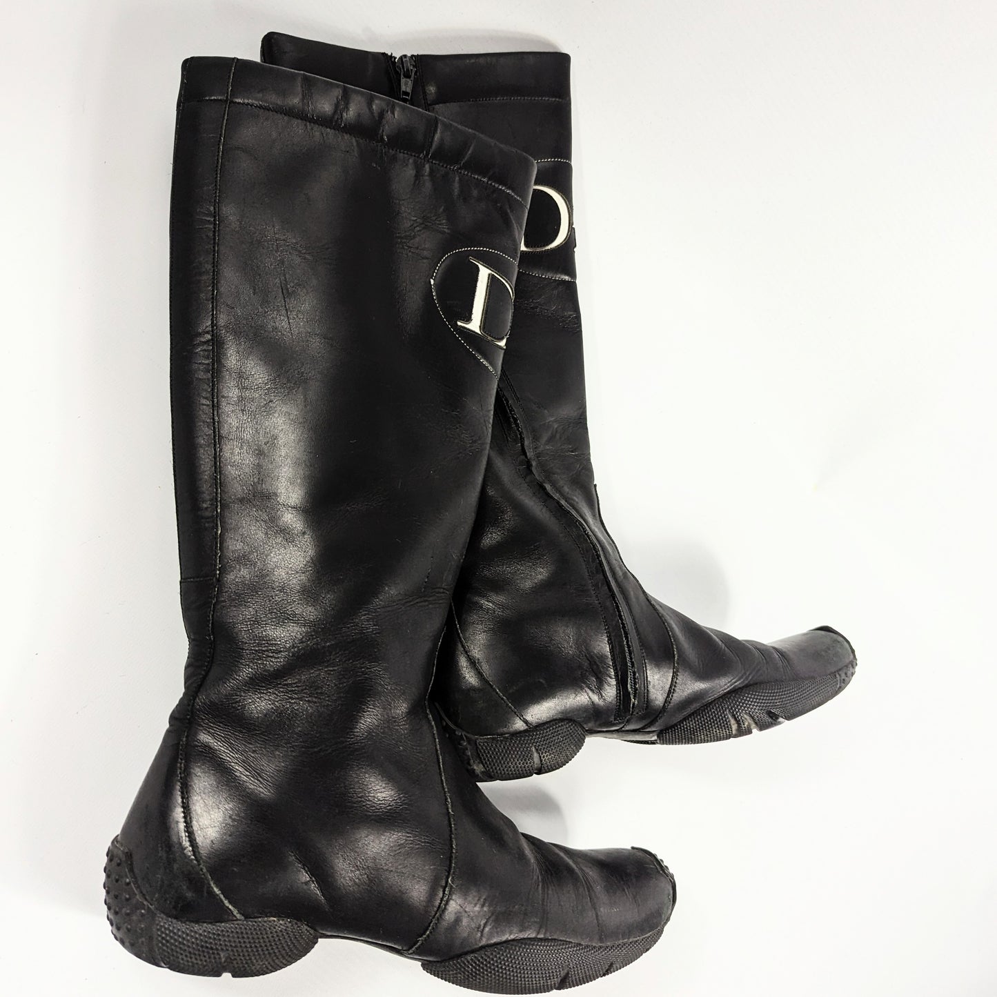 Bottes motard sport Dior par Galliano - EU38 | UK5 | US7