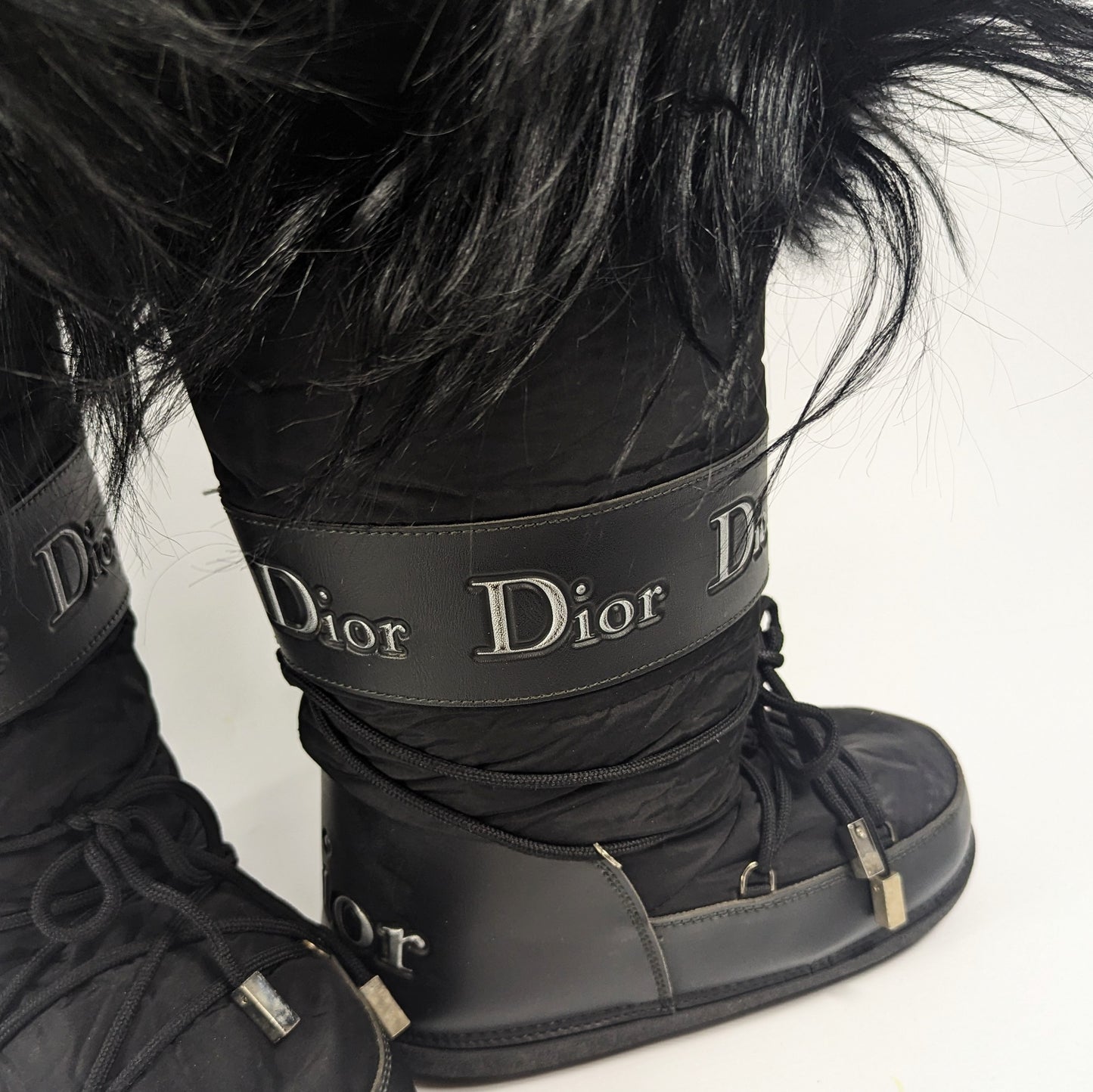 Moon boots Dior by Galliano