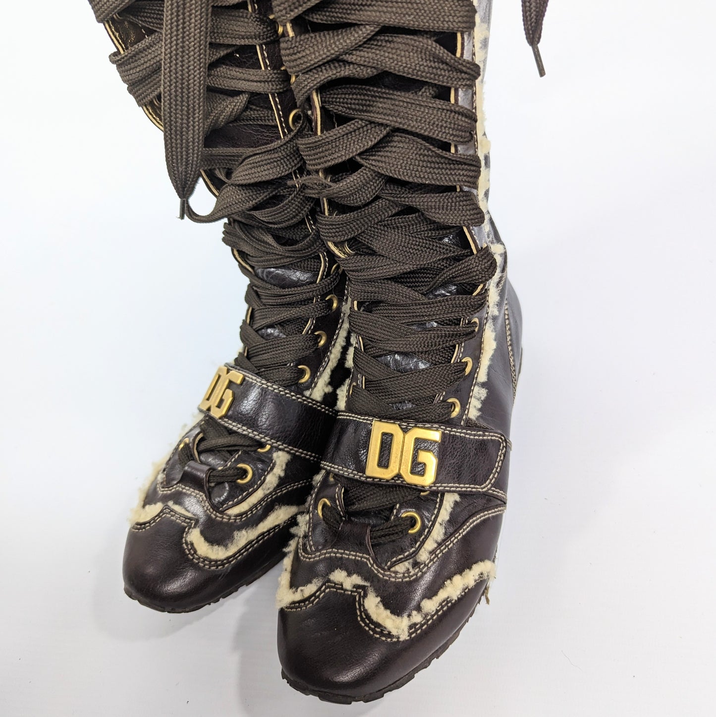 Boots Dolce&Gabbana à lacet - EU37|UK4|US6