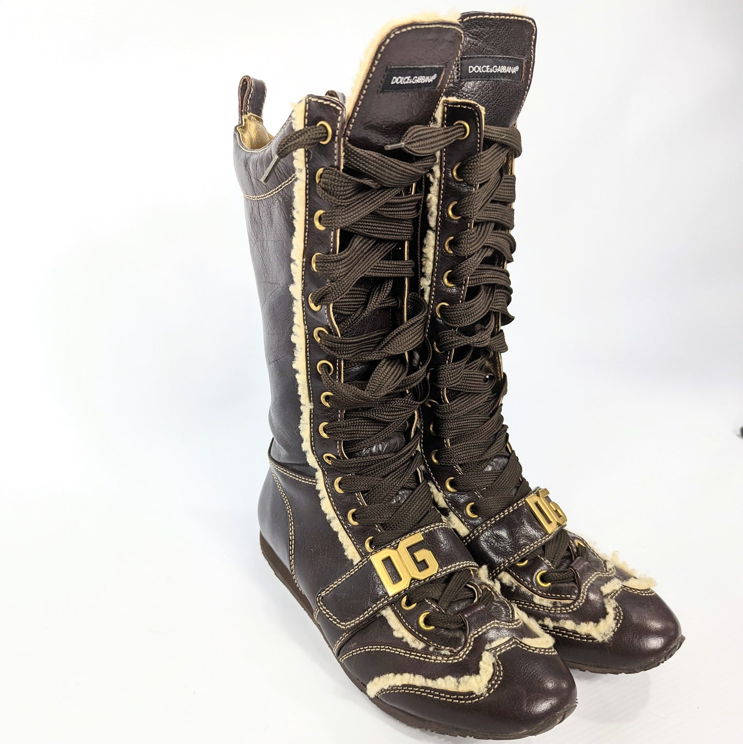 Boots Dolce&Gabbana à lacet - EU37|UK4|US6