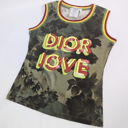 Top rasta "Dior Love" - Dior par Galliano - M