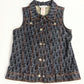 Gilet sans manche denim monogramme Dior by Galliano - S/S 2006