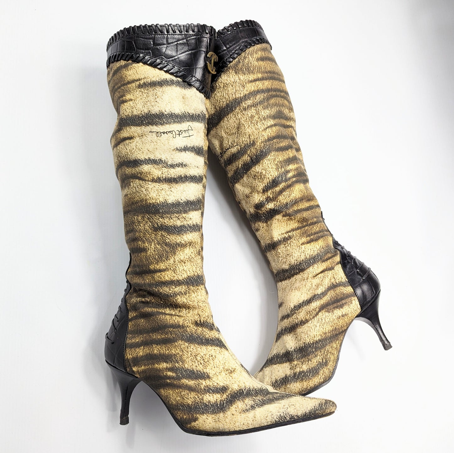 Bottes Cavalli imprimé tigre - EU36|UK3,5|US5