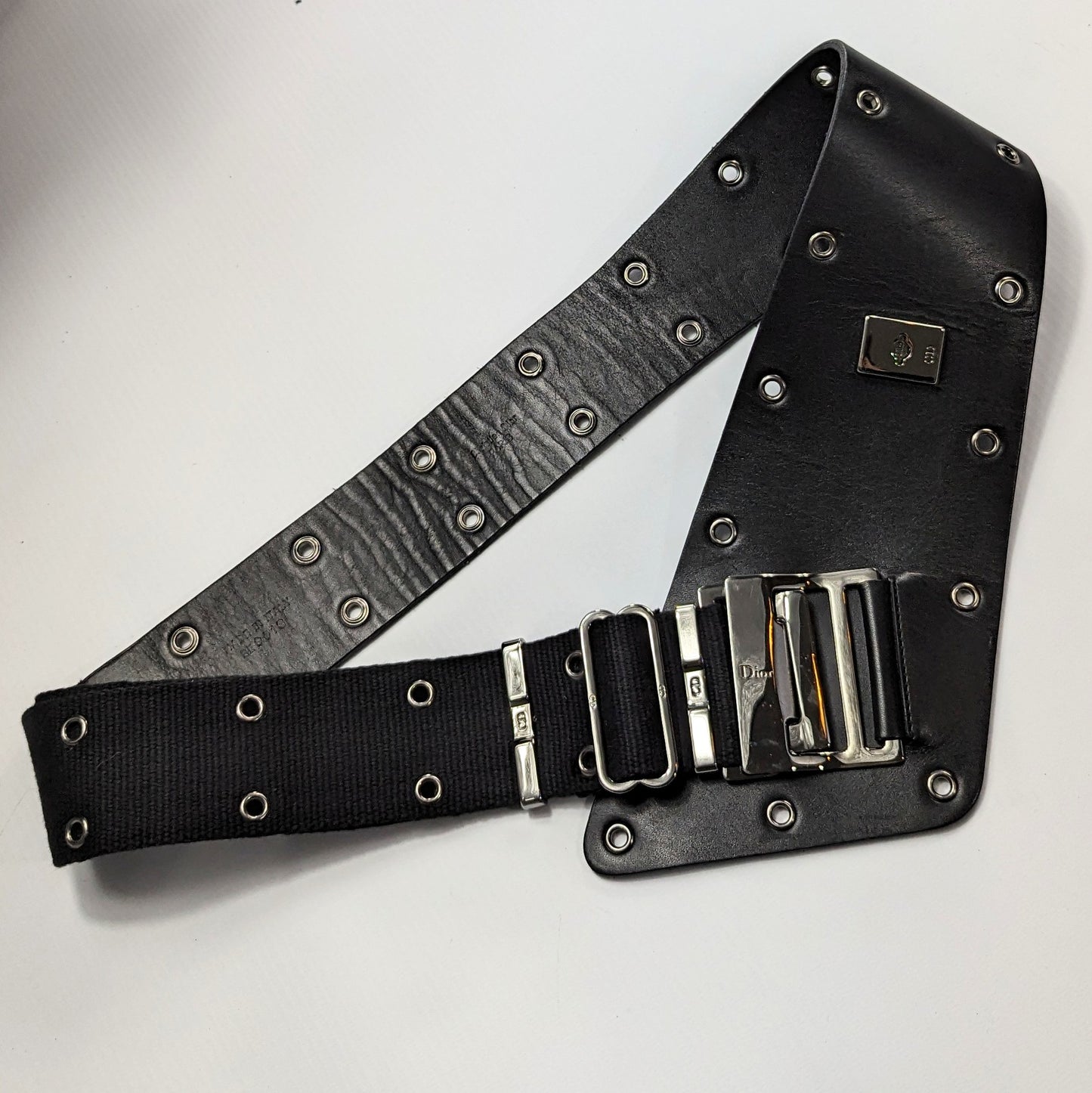 Dior by Galliano leather belt