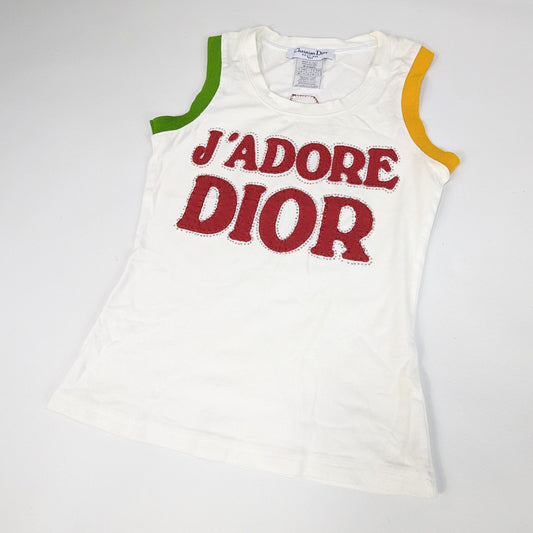 Débardeur tricolore "J'adore Dior" by Galliano