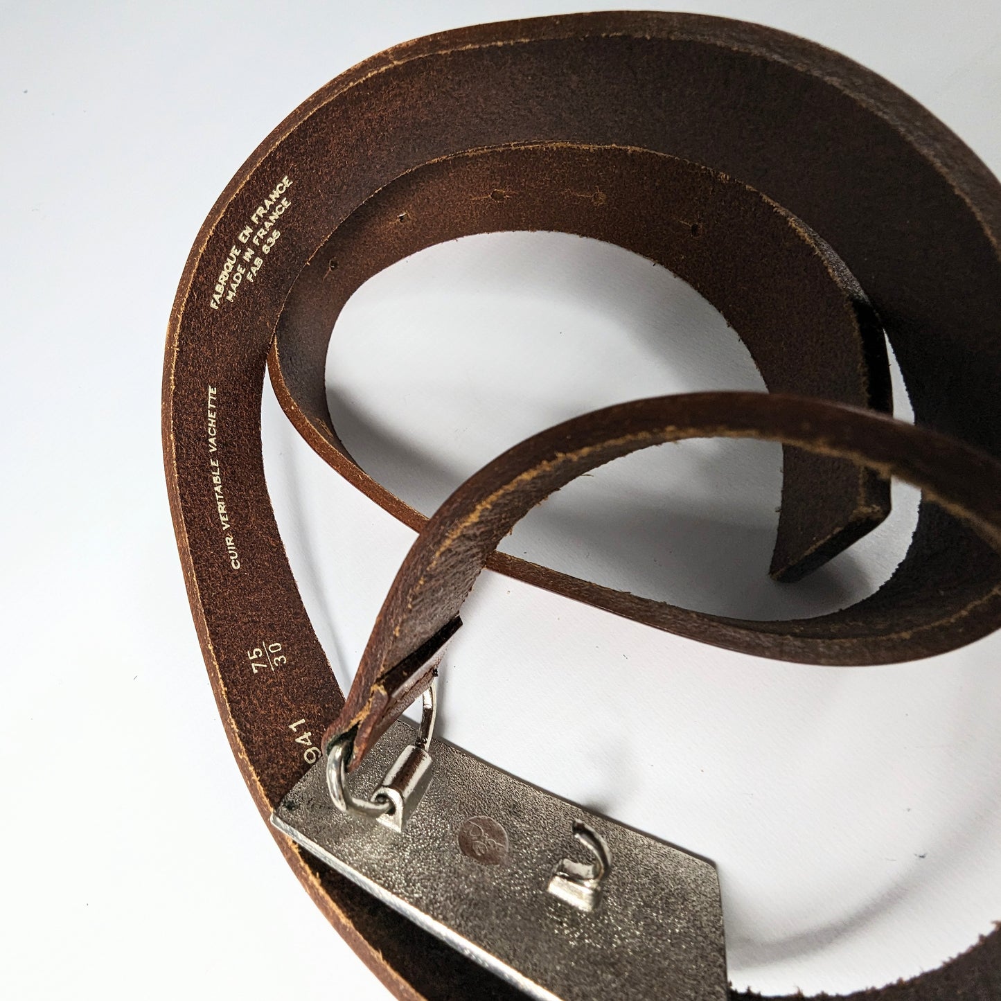 Ceinture Dior par Galliano marron