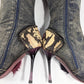 Botte el Dantès denim fourrure