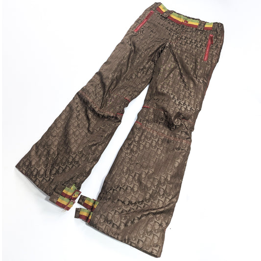 Pantalon Dior by Galliano monogramme Rasta