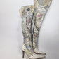 Boots El Dantes in patchwork denim -EU37|UK4|US6