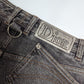 Jupe jeans gris Dior by Galliano