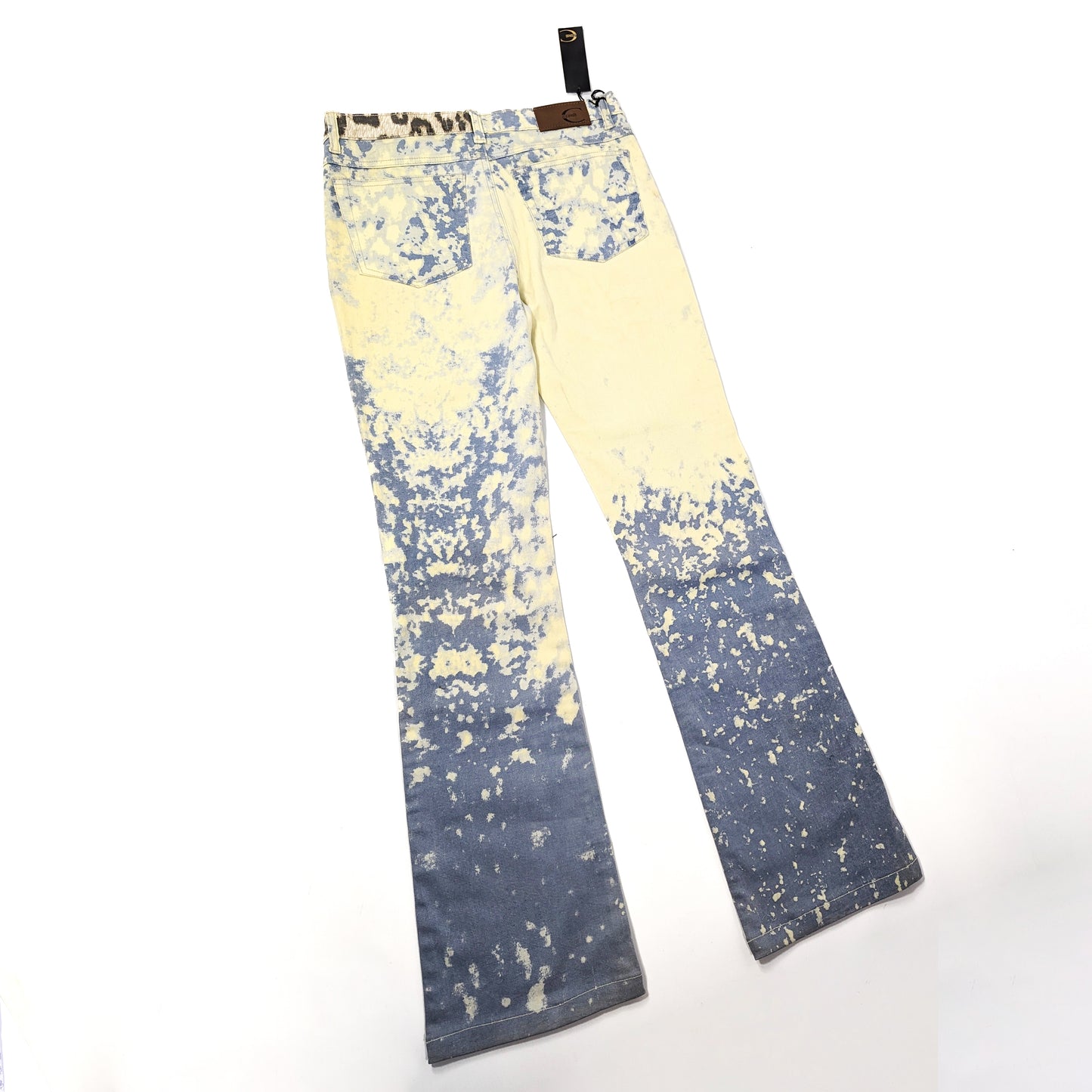 Jeans Cavalli léopard tie and Dye - M