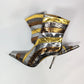 Gianmarco Lorenzi gold python ankle boots - EU40|7UK|9US