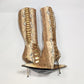 Brown and gold python boots Gianmarco Lorenzi - EU39|UK5.5|US7