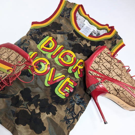 Top rasta "Dior Love" - Dior par Galliano - M