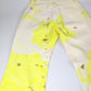 Roberto Cavalli yellow sequin jeans - M