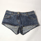 Mini Short en jeans Dior par Galliano - S