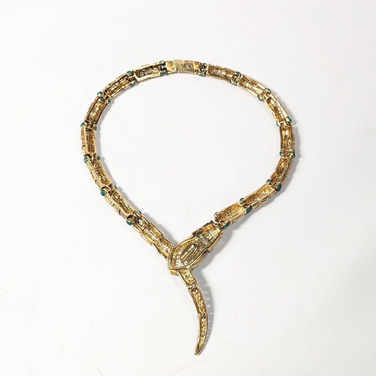 Roberto Cavalli snake necklace