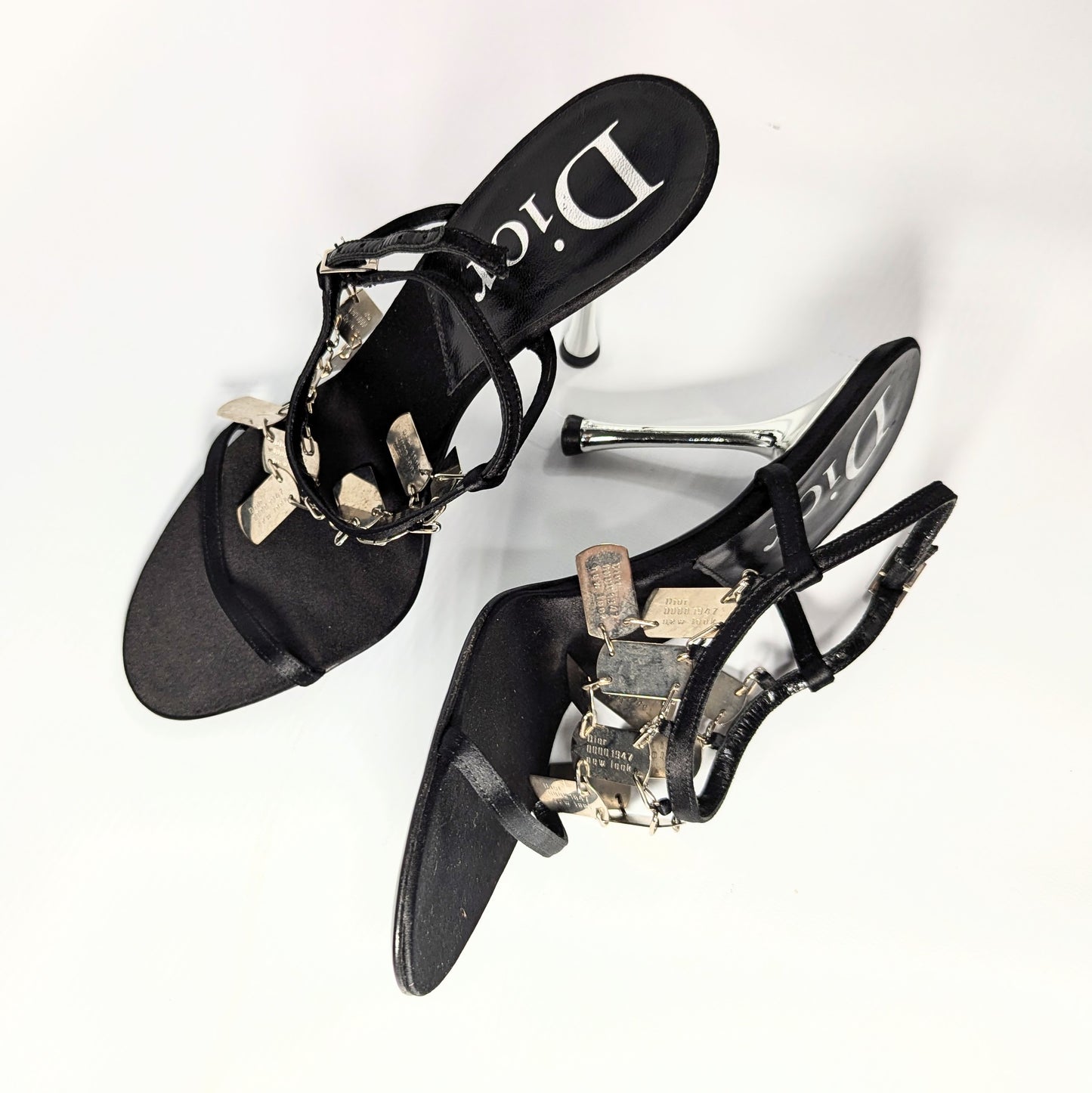 Dior by Galliano Jeweled Sandals - EU38|5UK|7US