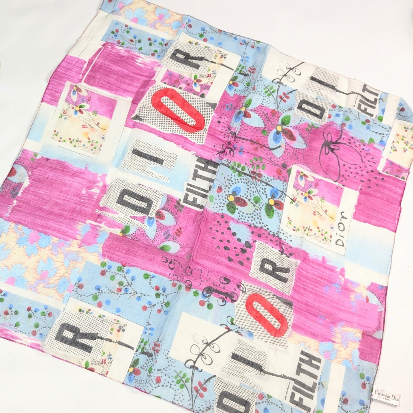 Foulard Dior par Galliano