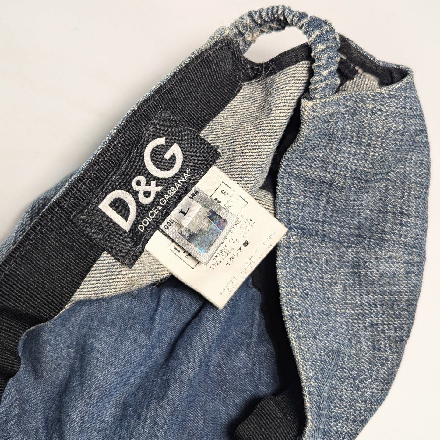 Casquette Dolce&Gabbana en denim