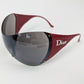 Lunettes de soleil rouge Ski Dior by Galliano