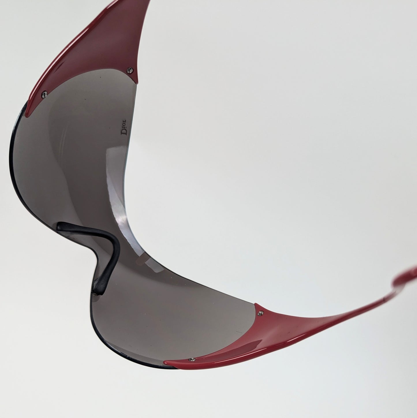 Lunettes de soleil rouge Ski Dior by Galliano