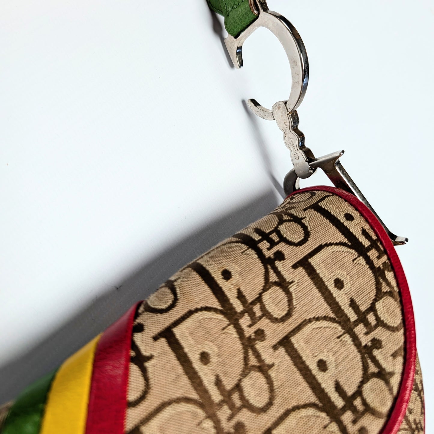 Sac Saddle Rasta Dior par Galliano