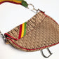 Sac Saddle Rasta Dior par Galliano