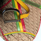 Sac Saddle Rasta Dior par Galliano