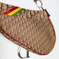 Sac Saddle Rasta Dior par Galliano