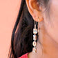 Boucle d'oreille pendantes strass Dior par Galliano