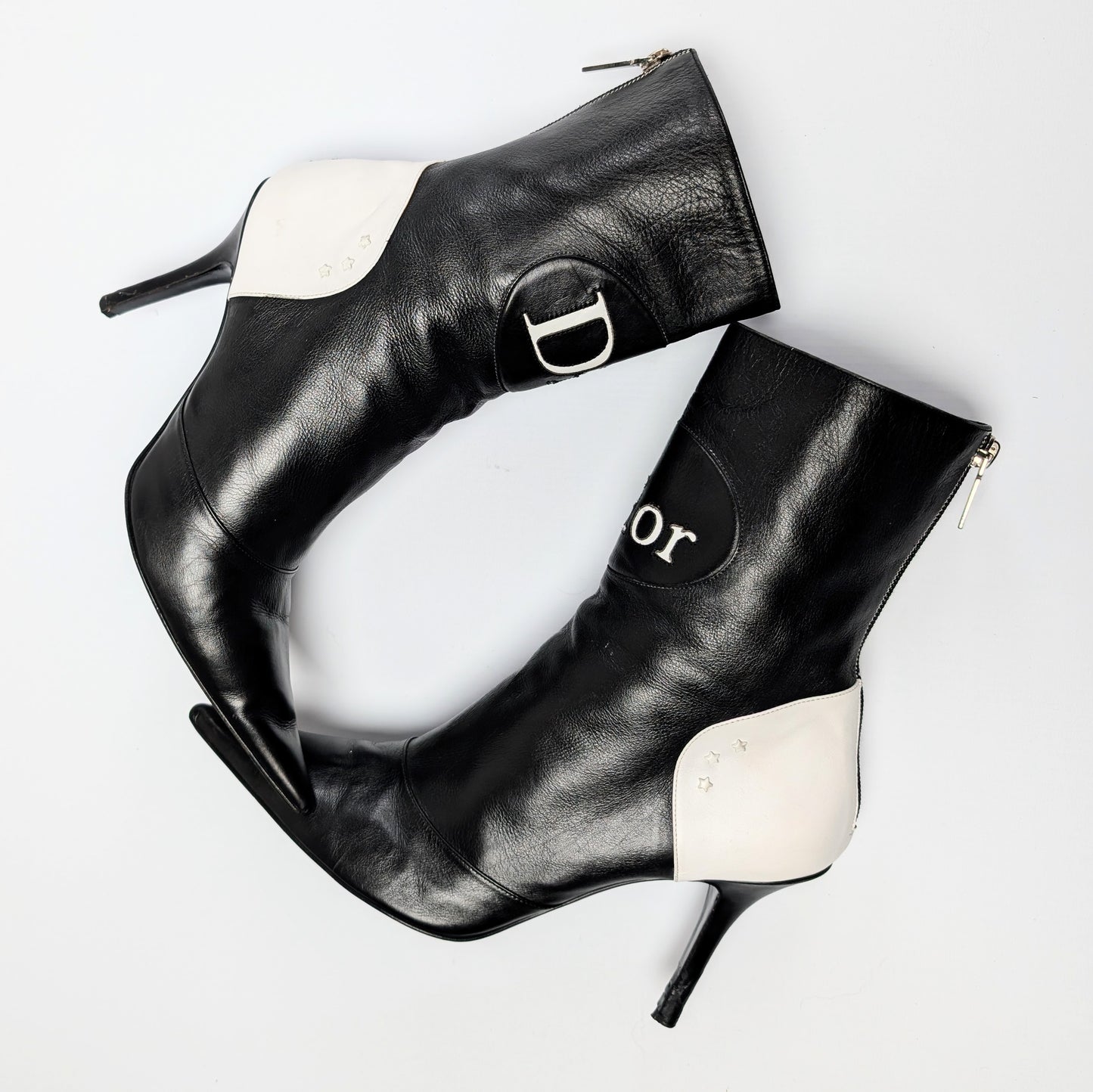 Bottes Dior par Galliano "Moto" -