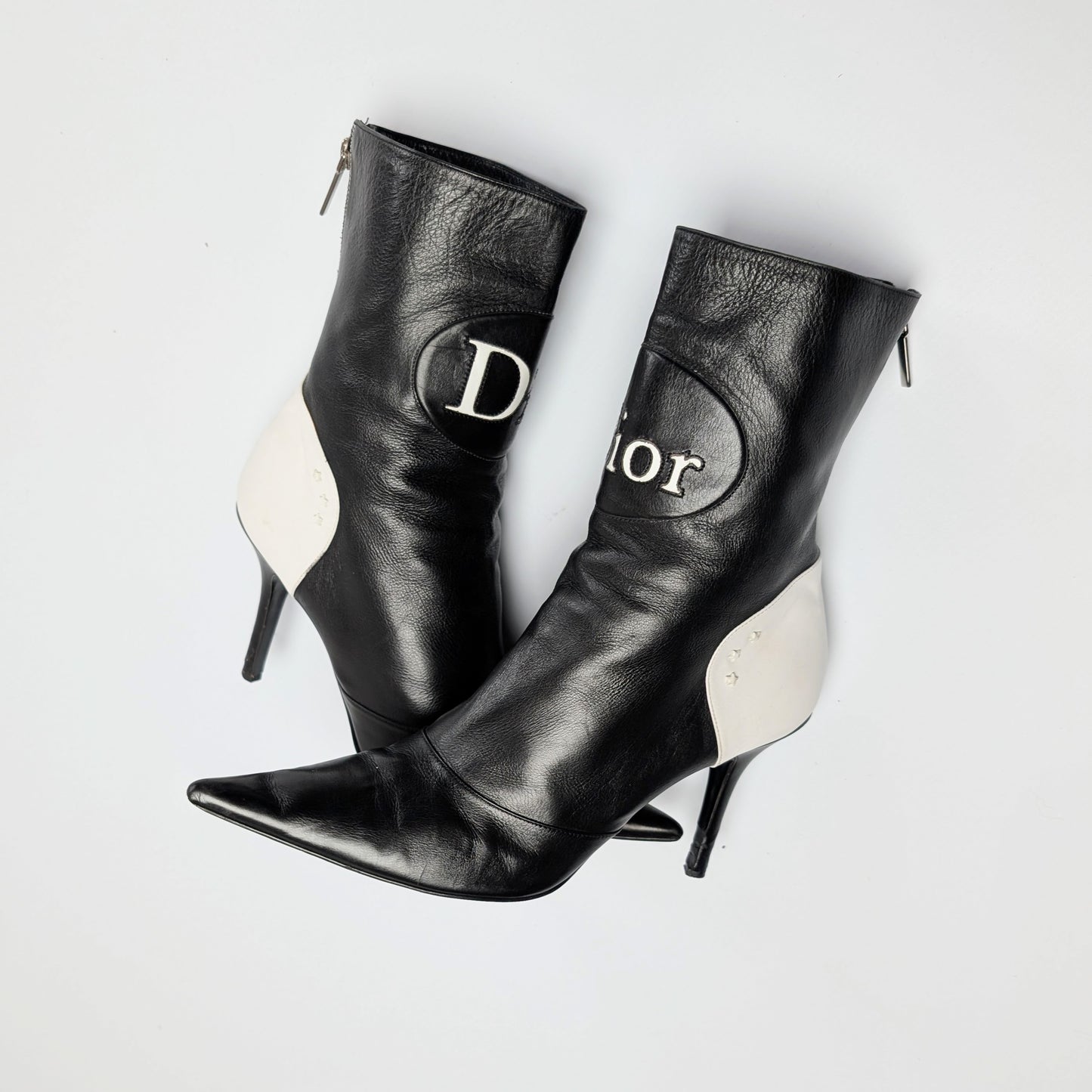 Bottes Dior par Galliano "Moto" -