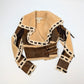 Veste crop shearling Dior par Galliano