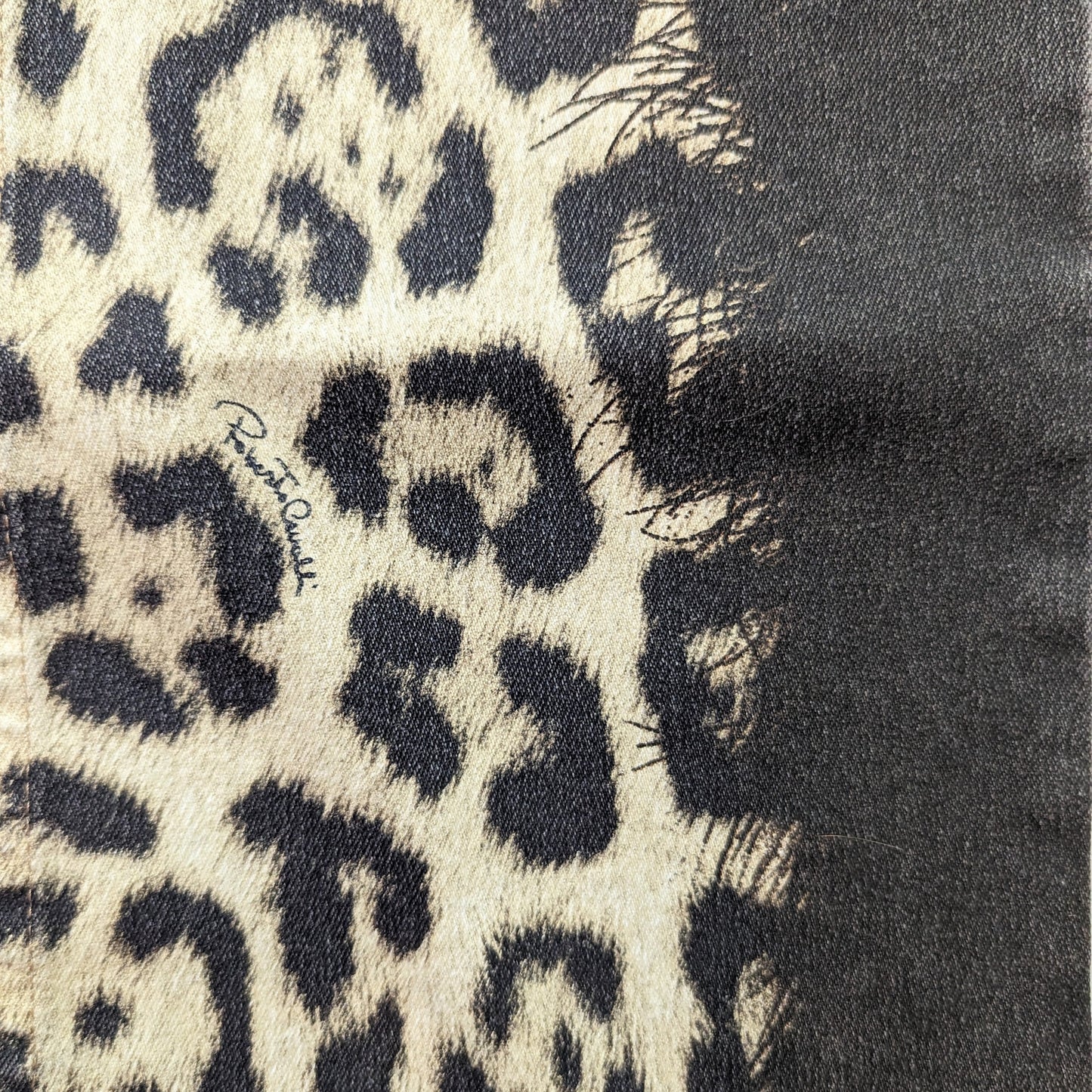 Jeans Roberto Cavalli motif animal - S