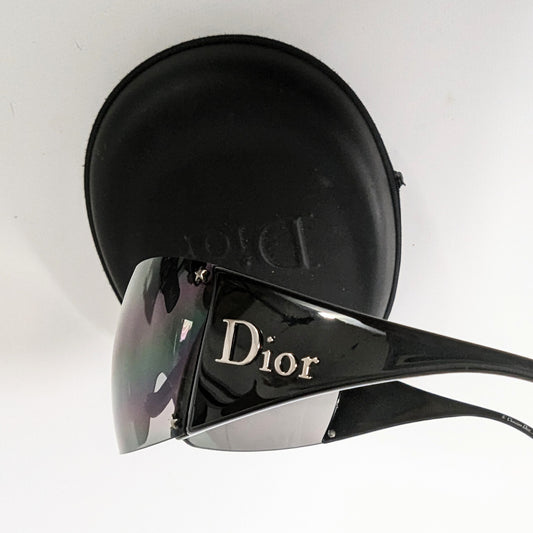 Lunettes de soleil masque Christian Dior "SKI" pr Galliano