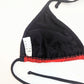 Maillot de bain Bikini rouge et noir imprimé journal Galliano - M/L